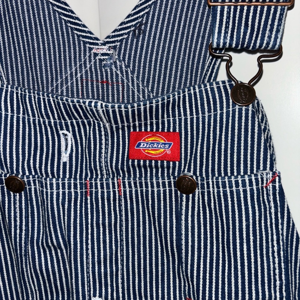 Dickies pinstripe overalls